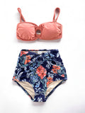 Thea Determine Orange and Navy Hawaiian