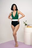 Hanna Emerald Green and Black