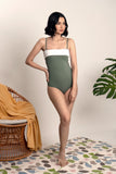 Noelle Ceylon Green and White