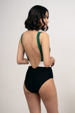 Hanna Emerald Green and Black