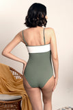 Noelle Ceylon Green and White