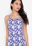 Steffi Blue and white Abstract